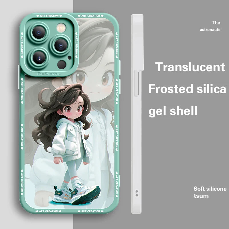 Deluxe Transparent Case For iphone